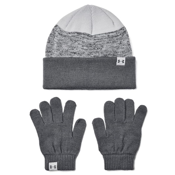 Under Armour Kids Beanie Gloves Set - Picture 2 of 4